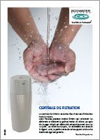 Centrale de filtration Ecowater Systems