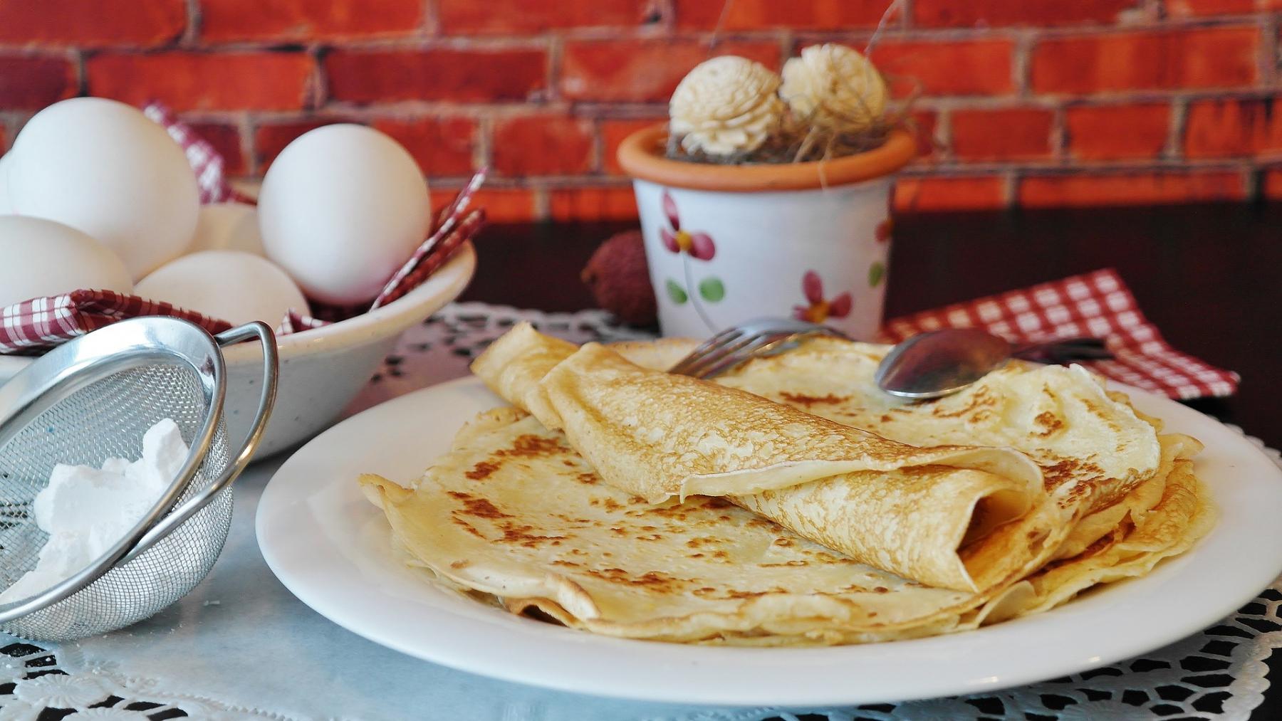 Recette crêpe à l'eau filtrée Ecowater